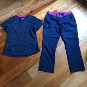 Med couture scrub set